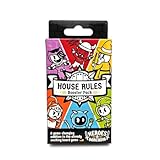 Heroes of Barcadia House Rules Card Booster Pack | Ages 21+ | 2-6 Players | Waterproof Expansion with 20 Rule Cards, 8 DIY Cards & Reference Guide