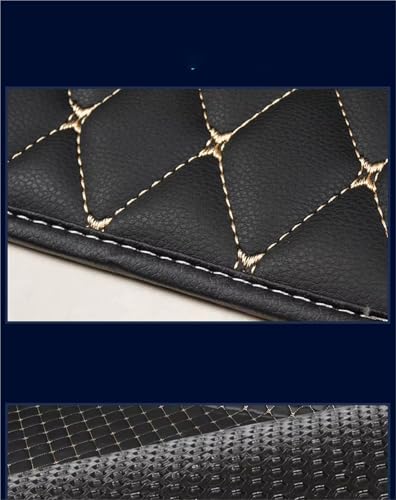 Tapis de coffre en cuir personnalisé pour VW Passat B8 style luxe - 5