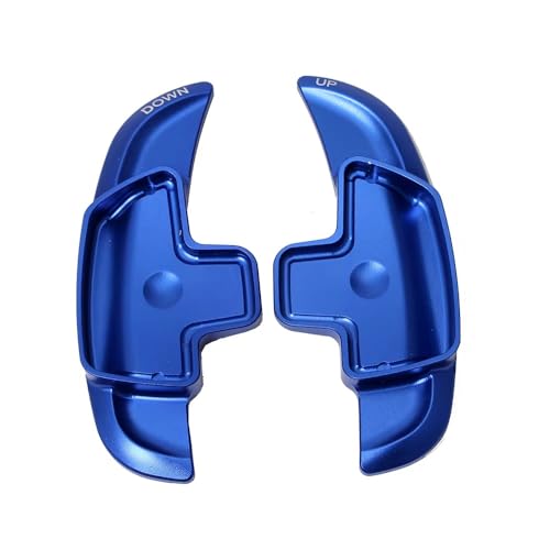 �p�h���V�t�g Compatible With B&enz For C E GLC Class W205 W213 X253 MB C205 A205 C238 S213 C253 �Ԃ̃X�e�A�����O�z�C�[���p�h���G�N�X�e���V����(Blue)