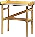 Produktbild dobar 29052FSC Pflanztisch - Praktischer Gärtnertisch - Umtopftisch aus Fichtenholz - Blumentisch mit verzinkter Arbeitsplatte - Arbeitstisch für Garten/Terrasse/Balkon - 78 x 37 x 83 cm - Natur