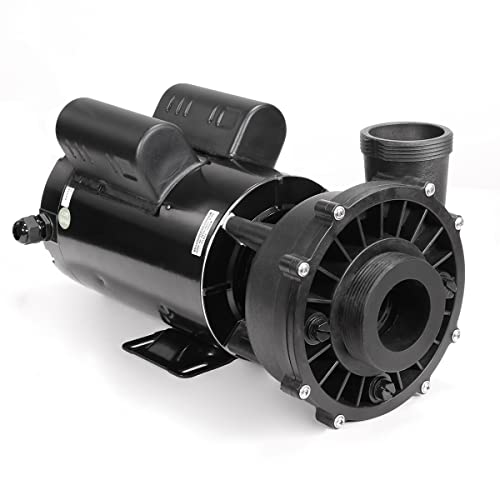 XtremepowerUS 2.0HP High Flow 230V Spa Hot Tub Pump 56 Frame Side Discharge Pump 2" Inlet Outlet Fitting Set Included Circulating Hot Tub 2-Speed by XtremepowerUS - Used condition - Image 2