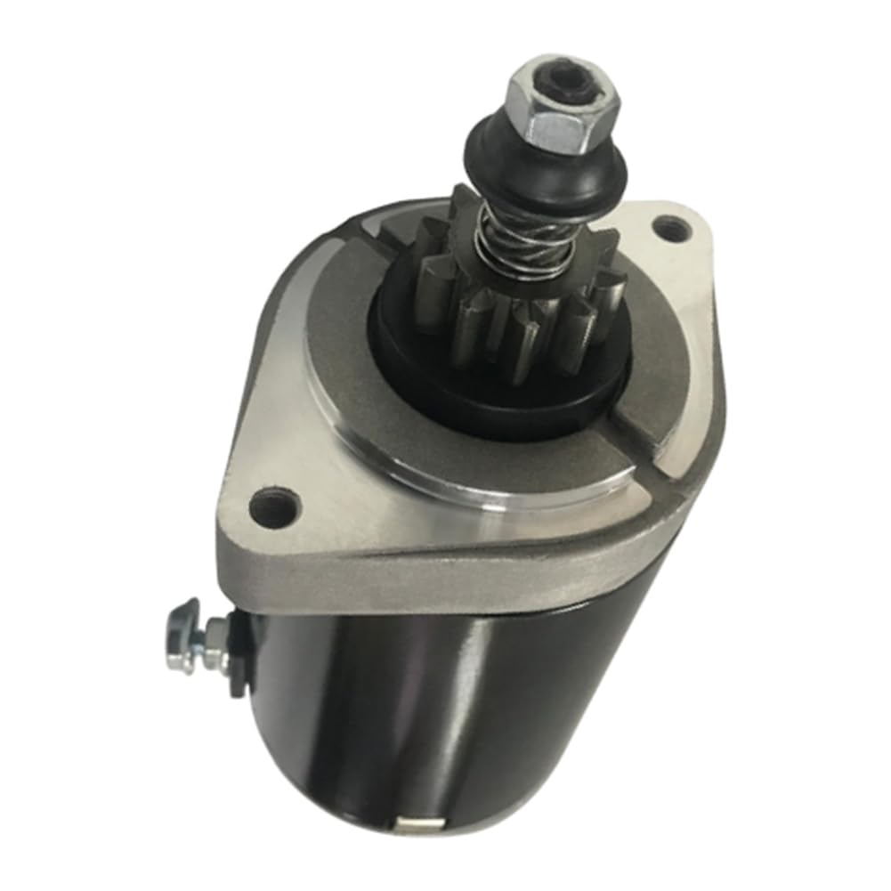 Rasenmäher-Anlassermotor mit 10 Zähnen für Kawasaki Modelle 21163-0727, 21163, 7024, 7035, 0711, passend für FS481V, FS541V, FR600V, FR691V, robuster Ersatz aus Eisen und Kunststoff