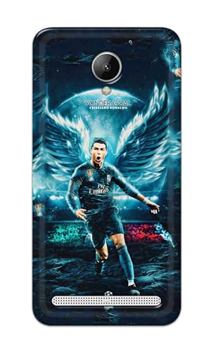 Image of Printed Hard Back Cover for Lenovo C2 k10a40 Back Cover (Famous Football Player -K2) -190724(DP)