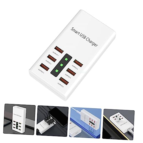 Estación de carga USB de escritorio que elimina el caos de cables en el hogar 6