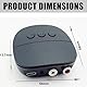 Bluetooth 5.2 Receiver mit NFC Adapter AUX/RCA Klinke 3,5 mm Wireless Bluetooth Audio Adapter Unterstützung USB TF Card