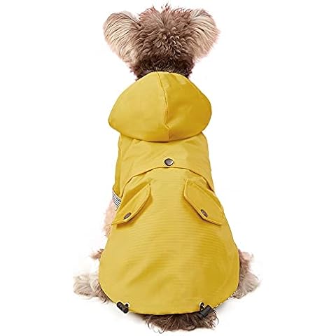 Chubasquero impermeable con capucha para perros MiOYOOW Cover