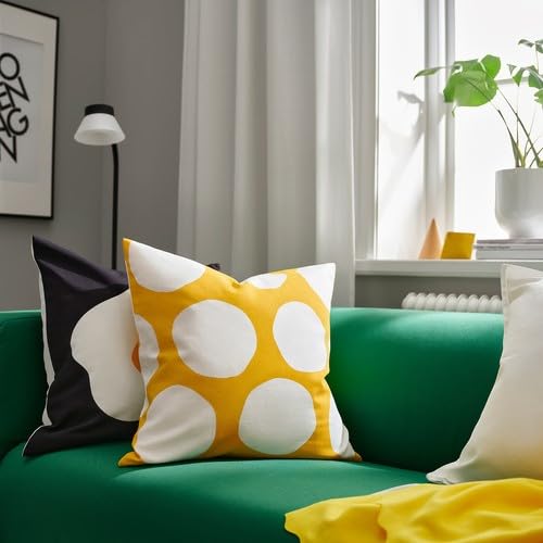 Amazon.co.jp: 【カバーのみ】IKEA イケア クッションカバー イエロー