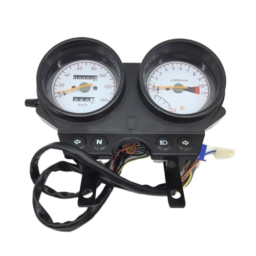 オートバイの走行距離計 EN125-2A/2F/3E/3F EN150 HJ125-7/A/K用オートバイスピードメーターギア表示スピードメーターデュアルオドメーター
