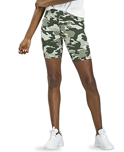 Cycliste femme HUE camouflage XS pour look urbain et sorties estivales