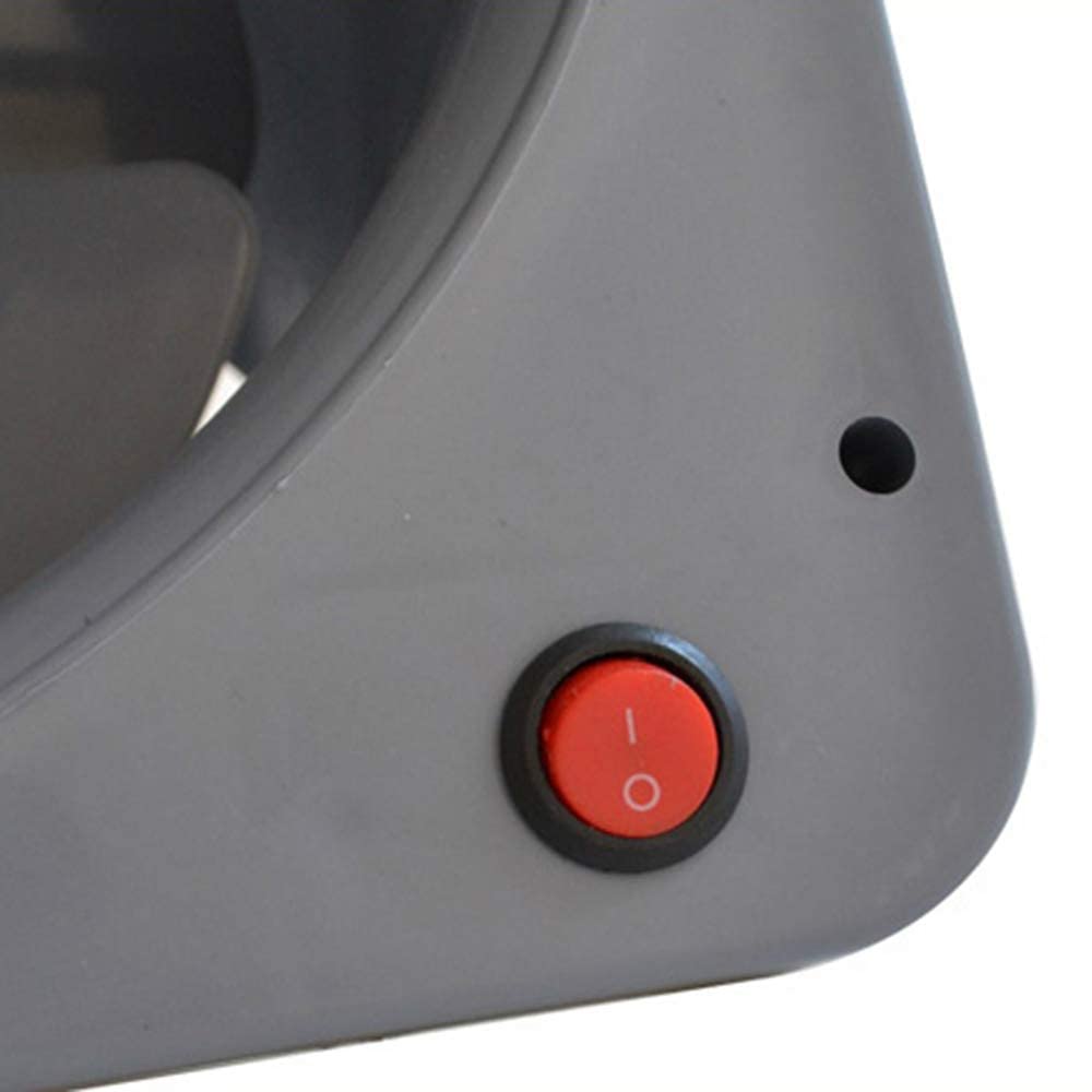 Aspiratore 287mm per Ufficio Bagno Soggiorno Basso consumo energetico 18W Funzionamento Silenzioso 58Db e Alta efficienza 400M3 / H