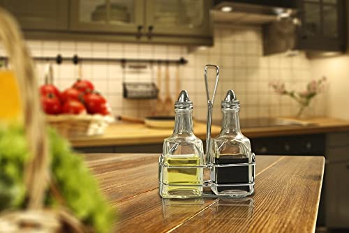 image for Update International 6 oz. (Ounce) Tabletop Oil and Vinegar Cruet Glas