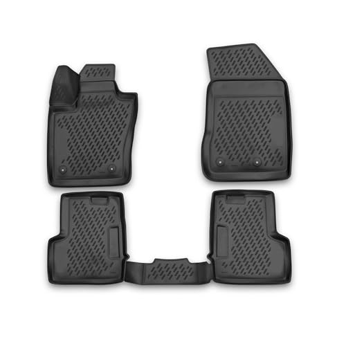 OMAC Gummi Fußmatten kompatibel mit Jeep Renegade 2014-2023 TPE Automatten