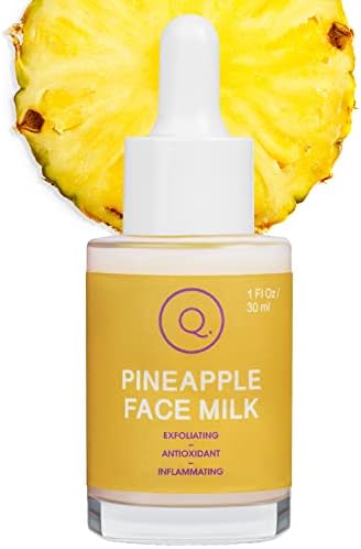 Exfoliating Pineapple Face Milk Serum with Squalane and Allantoin