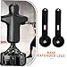 HONMEET Vertical Boxing Sandbag Base Legs Retractable Suction Cup Accessory for Intense Training Sessions