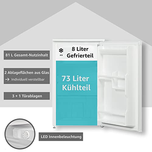 Kühlschrank mit Gefrierfach Telefunken CF-32-151-W