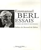  Essais : Le temps, les idées et les hommes