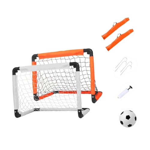 Dickly Kinder Mini-Fußballtore Set 2 Stück