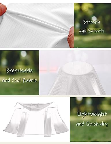 Image of TAGIHOO Kids Active Zipper Sun Protection Jacket Boys Girls Hooded Cooling Shirt Pockets Fishing Running Outdoor