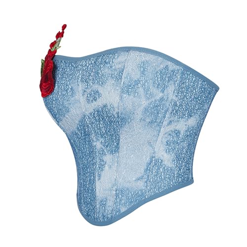 Corset unique en denim pour entraînement de la taille et galbe