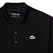 Lacoste Men's Regular Fit UV Protect Golf Polo Shirt, Black, X-Large