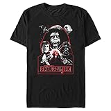 Disfruta de la comodidad y la moda al mismo tiempo con esta camiseta gráfica para hombre con licencia oficial de Star Wars: Return of the Jedi.