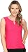 Calvin Klein Women's Textured Shell Top with Hardware