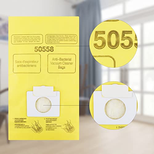 Image of 12 Pack 50403 Vacuum Bags Compatible with Kenmore Canister Type C /Q 5055, 50555, 50557, 50558 and Type C-5, C-18, 53292, 200 Series, 400 Series, 600 Series, 700 Series, 800 Series Vacuum Dust bag