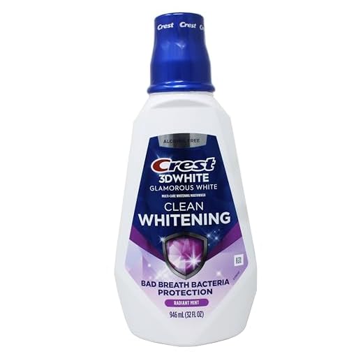 Crest Whitening Rinse Fresh Mint Mouthwash - 946 ML