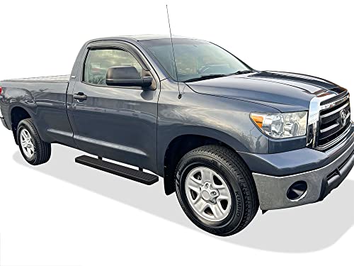 Estribos Laterales APS Negro Mate 6 pulgadas para Toyota Tundra miniatura 6