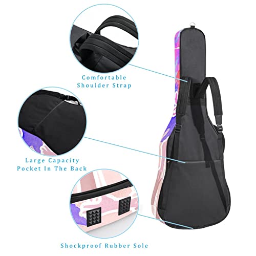Housse pour guitare acoustique – Motif tête de mort – Noir – 1 cm d’épaisseur – Étanche – 101,6 cm, Multicolore 09, 42… - Les Beatles, Paul McCartney, John Lennon, RIngo Starr, George Harrison Housse pour guitare acoustique - Motif tête de mort - Noir - 1 cm d'épaisseur - Étanche - 101,6 cm, Multicolore 09, 42… – Image 4