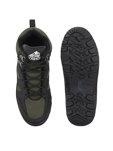 Image of Leo Men's Waterproof Non-Slip Lightweight Outdoor Mid Top Ankle Boots For Men Boots For Men