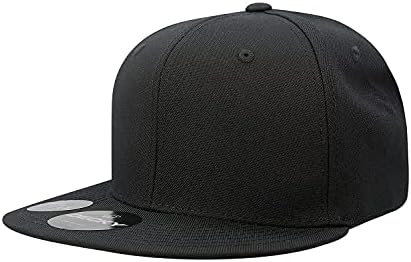 DECKY Retro Fitted Cap, Black, 7 1/2