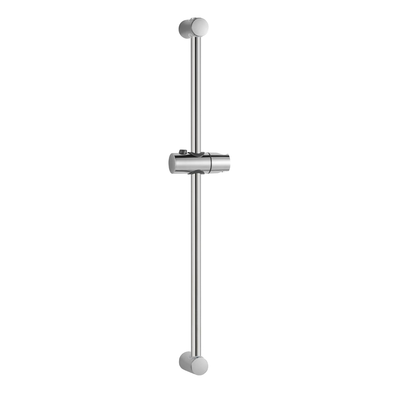 OFFO Shower Riser Rail, 90cm Wall-Mounted Adjustable Slider Bar with Shower Head Holder, Polished Face Finish