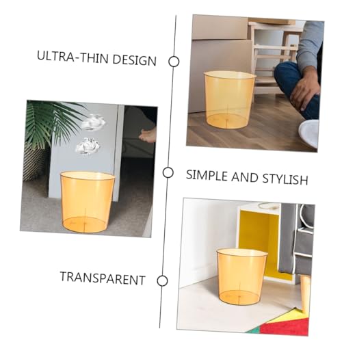 Canecas de basura transparentes para cocina x2 miniatura 6