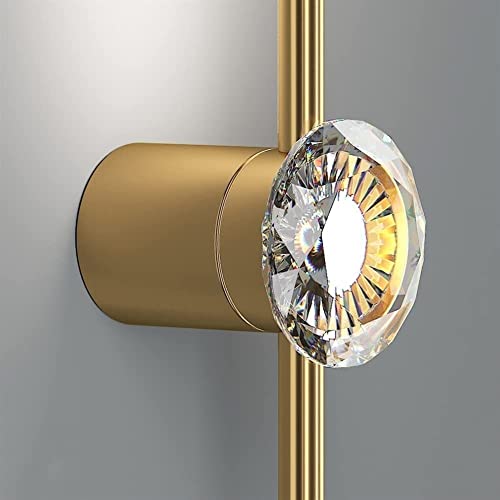 Lámpara de pared de latón WQHPLMD para solucionar pasillos oscuros y sin espacio 7