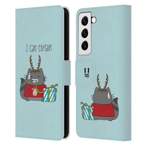 Funda Libro Samsung Galaxy S22 5G Carcasa Cuero con Ranuras para Tarjetas