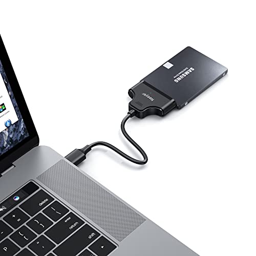 Neeyer Sata To Usb Cable, Usb 3.0 Sataiii Hard Drive Adapter Cable For 2.5 Inch Ssd & Hdd Support Uasp, 8 Inch… #TOP1