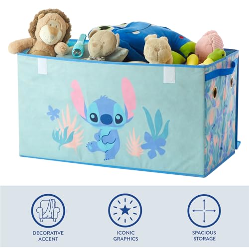 Coffre de rangement pliable Stitch durable de 72 cm avec couvercle - 3
