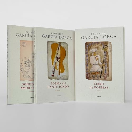 Pack Federico García Lorca a flor de piel. Contiene 3 libros: Poema del cante jondo, Sonetos del amor oscuro, Libro de poemas (Colección Federico García Lorca)
