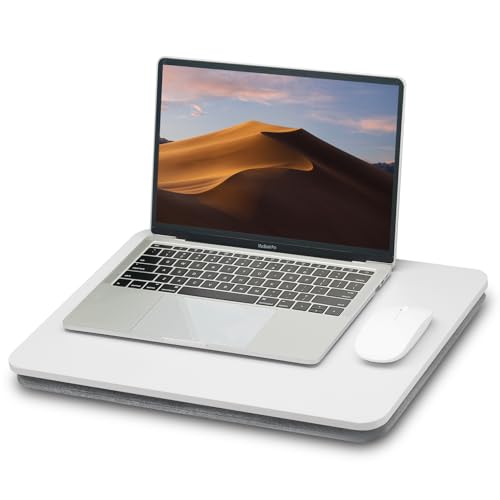 ZEAPTAC Portable Lap Laptop Desk with Pillow Cushion, Fits up to 15.6 inch Laptop, Lap Stand for Bed...
