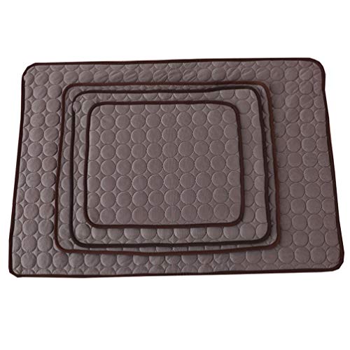 POPETPOP Cooling Dog Bed Mat Large 27.5X21.7In Washable Summer Cooling Pad for Dogs Cats Indoor Outdoor Self Cooling Sofa Mat - Image 4