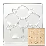 Pochoirs en acrylique transparent Taille: Mesure 7.87 x 7.87 x 0.2 pouce (20 x 20 x 0.5cm ), Les gabarits d'incrustation pour routeur offrent une épaisseur pratique et une surface stable qui soutient une traçabilité précise, routage, et sculpter sur différents matériaux en bois