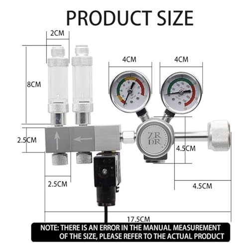 Régulateur de CO2 aquarium K303C système contrôle réaction à électrovanne