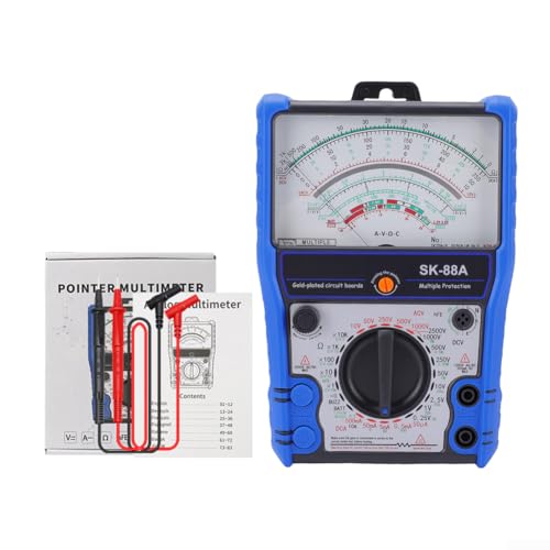 Multimètre analogique SK-88A pour contrôler les circuits de résistance et tester le courant 10A