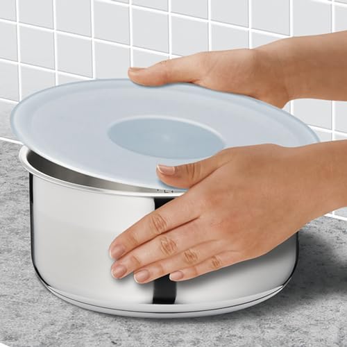 Miniatura 6 de Tefal 3 Tapas Plástico Ingenio - 16 18 20 Cm, Aptas Para Nevera, Cierre Hermético, Anti-Derrames, Compatible Con Gama, Aptas Para Lavavajillas, L98490