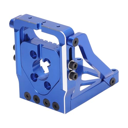 Support moteur RC XRT bleu en aluminium : kit fixation rapide pour modélisme