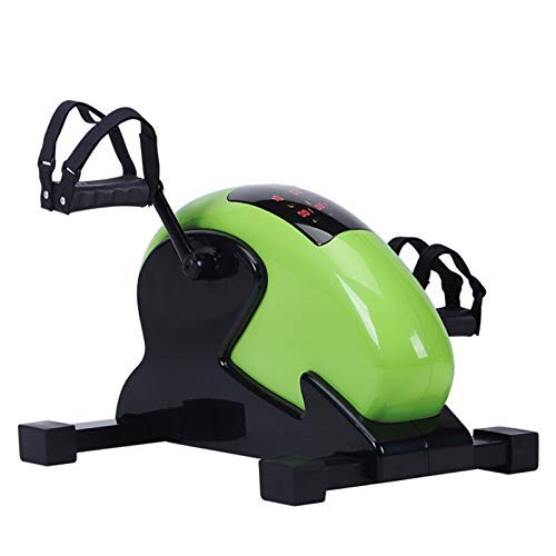 Pedal ejercitador portátil para brazos y piernas con pantalla LCD