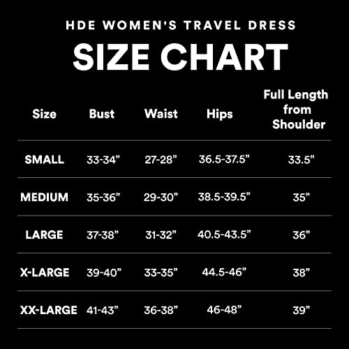 HDE Women's Travel Dress Wrinkle Free Sleeveless V-Neck Dress with Built-in Bra3