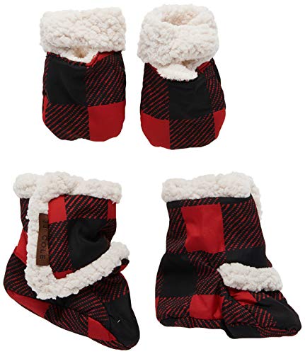 Jj Cole Baby Winter Hat, Mitten, And Booties Set – Winter Baby Essentials – 0 To 6 Months - Red Plaid #TOP2