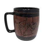 Buc-ee's Novelty Ceramic Coffee Mugs - 4+ Designs (Barrel, 16oz)